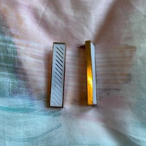 Geometric deco earrings